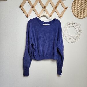 We The Free Five Star Long-Sleeve Tee Vanguard Women's Size M EUC
